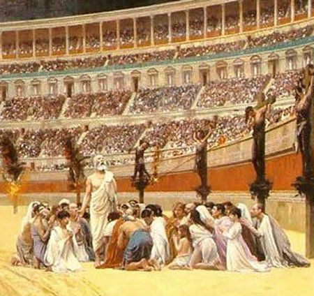 Des chrétiens persécutés, qui ont donné leur vie au Christ, sans renier leur foi, morts martyrs