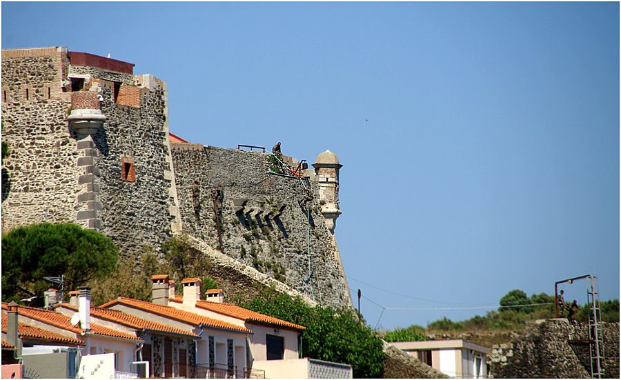 Collioure entrainement des militaires