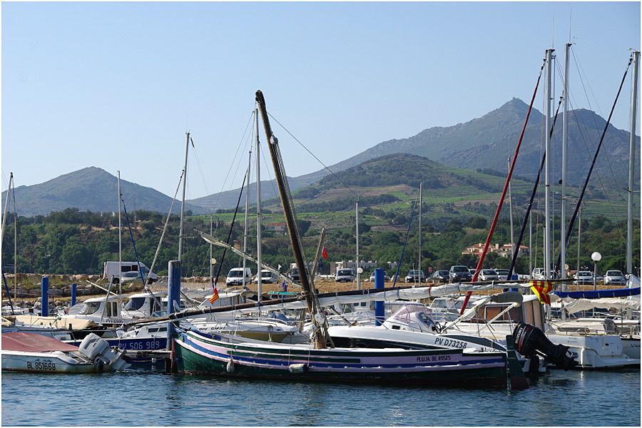 sortie du port d'Argelès sortie du port d'Argelès
