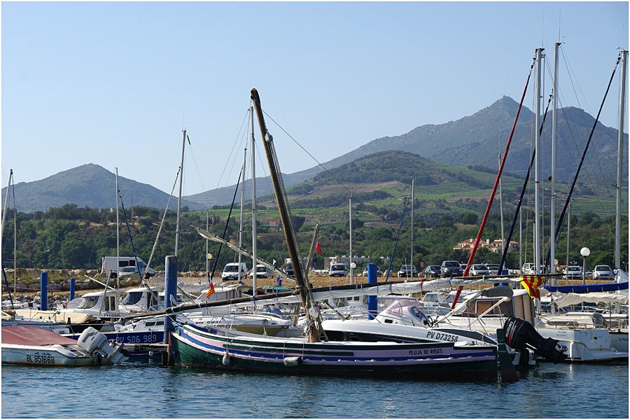 sortie du port d'Argelès