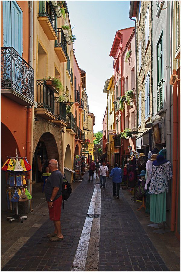 les petites rues du vieux Collioure