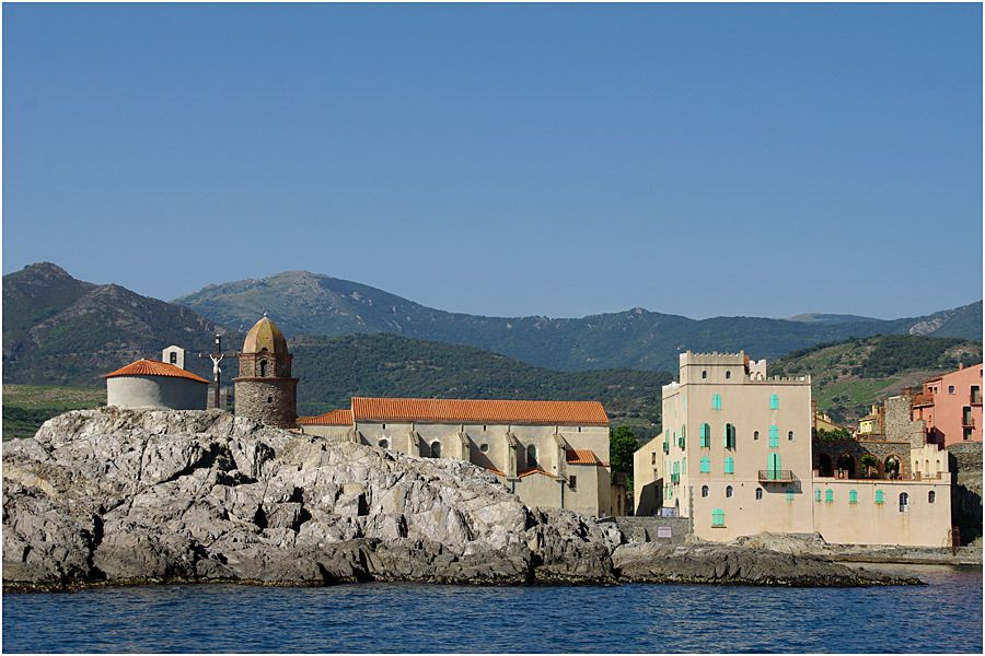 Collioure - église Notre Dame des Anges et chapelle Saint Vincent