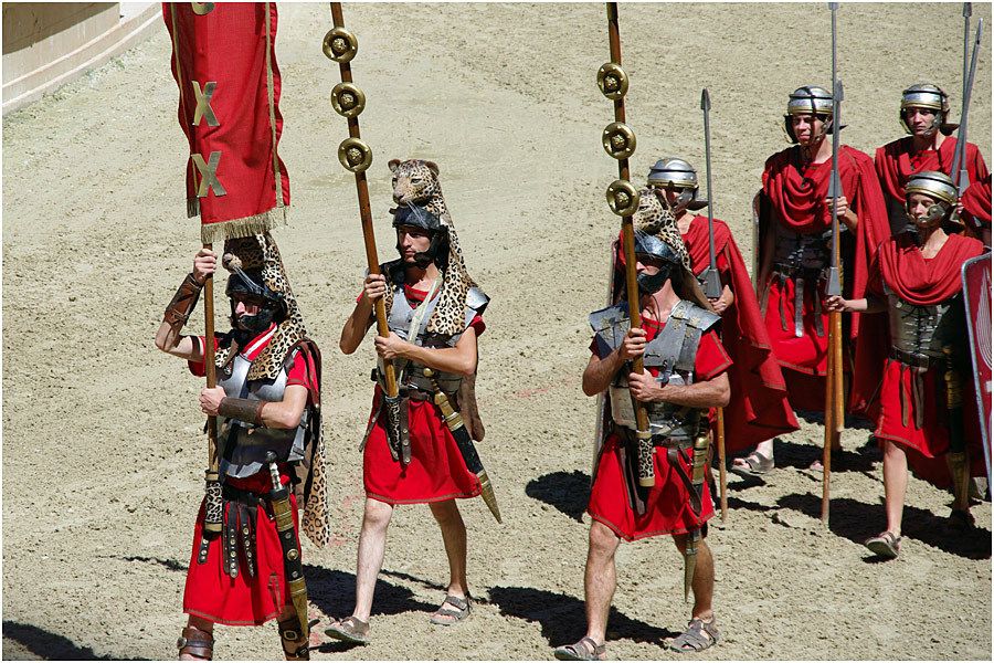 Le Puy du Fou - le stadium Gallo-Romain - les jeux du cirque