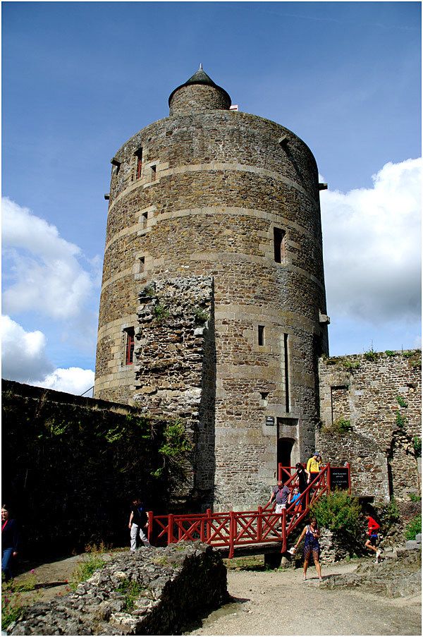 Fougères - visite du château