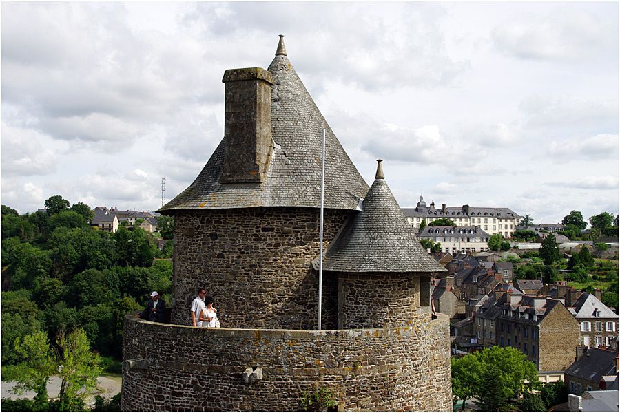 Fougères - visite du château