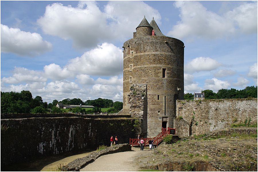 Fougères - visite du château