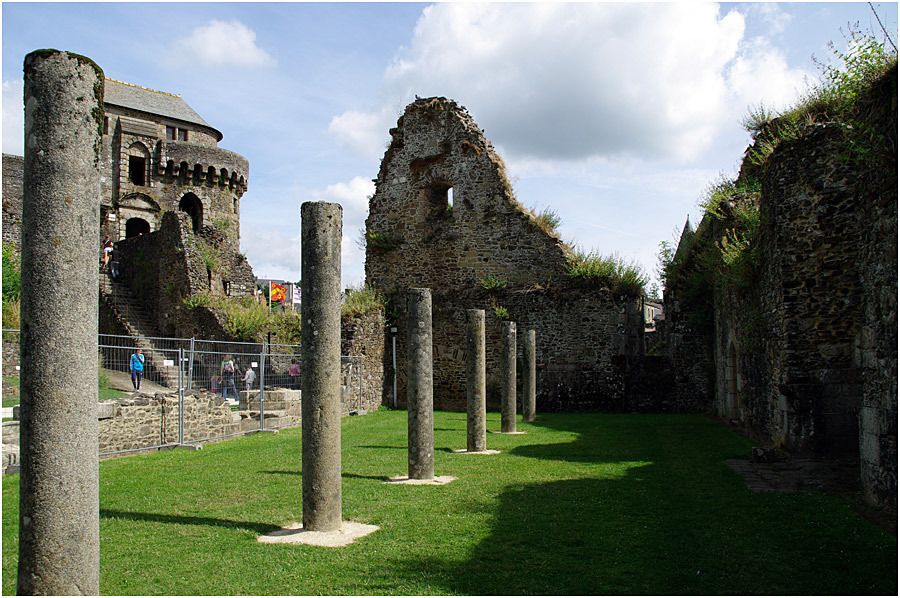 Fougères - visite du château