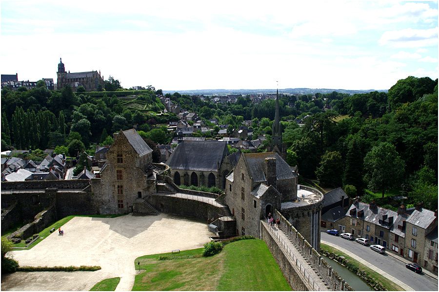 Fougères - visite du château