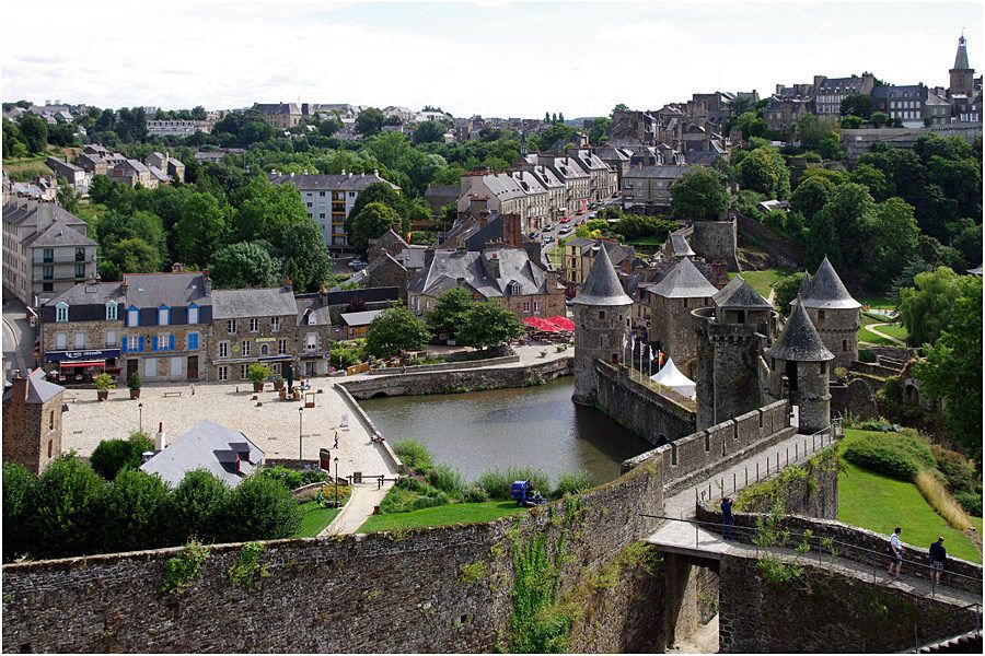 Fougères - visite du château