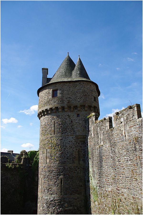 Fougères - visite du château