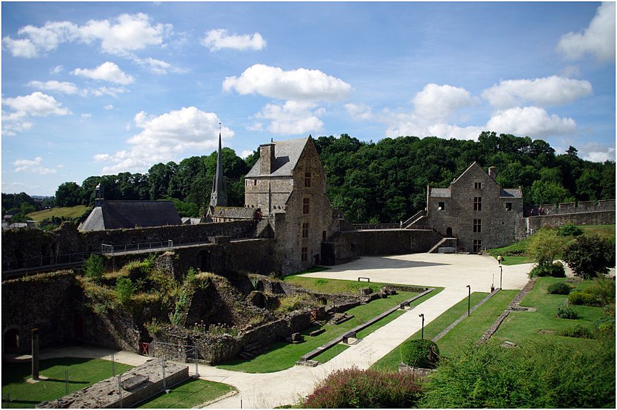 Fougères - visite du château