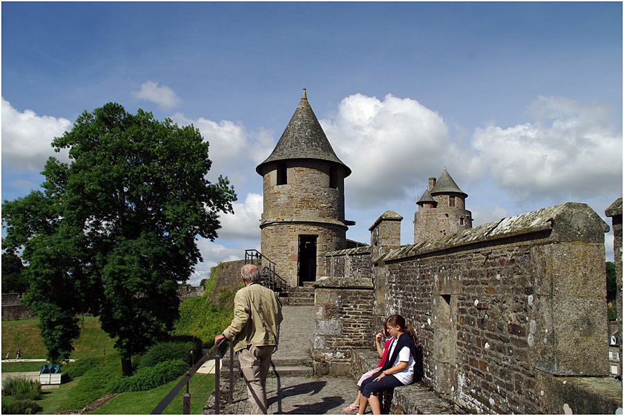 Fougères - visite du château