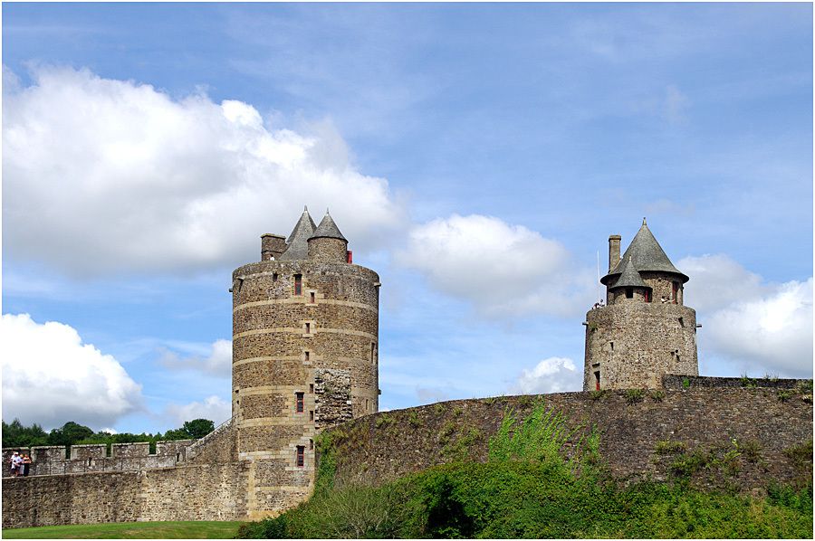 Fougères - visite du château