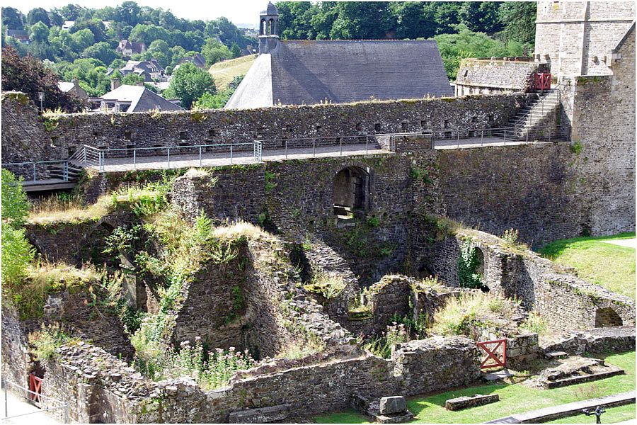 Fougères - visite du château