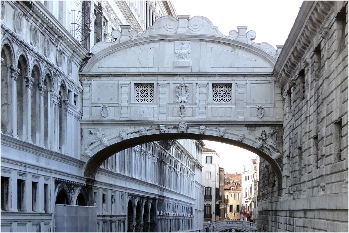 Venise en photos - septembre 2013 - Palais des Doges - pont des soupirs