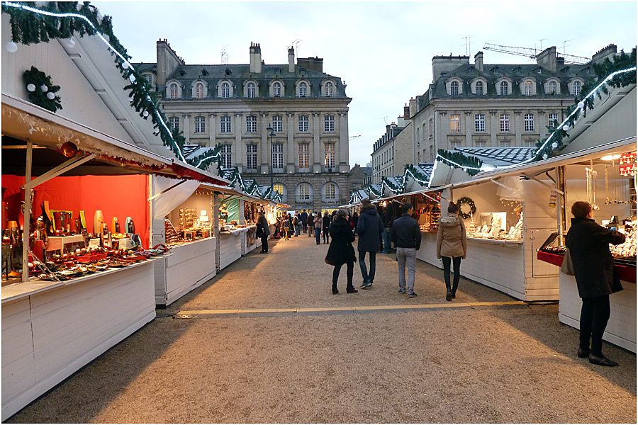 Rennes - marché de Noël