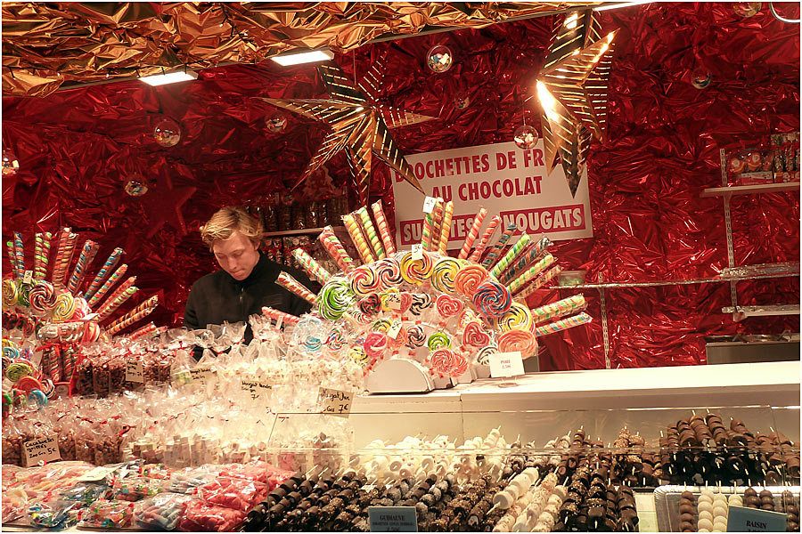 Rennes - marché de Noël