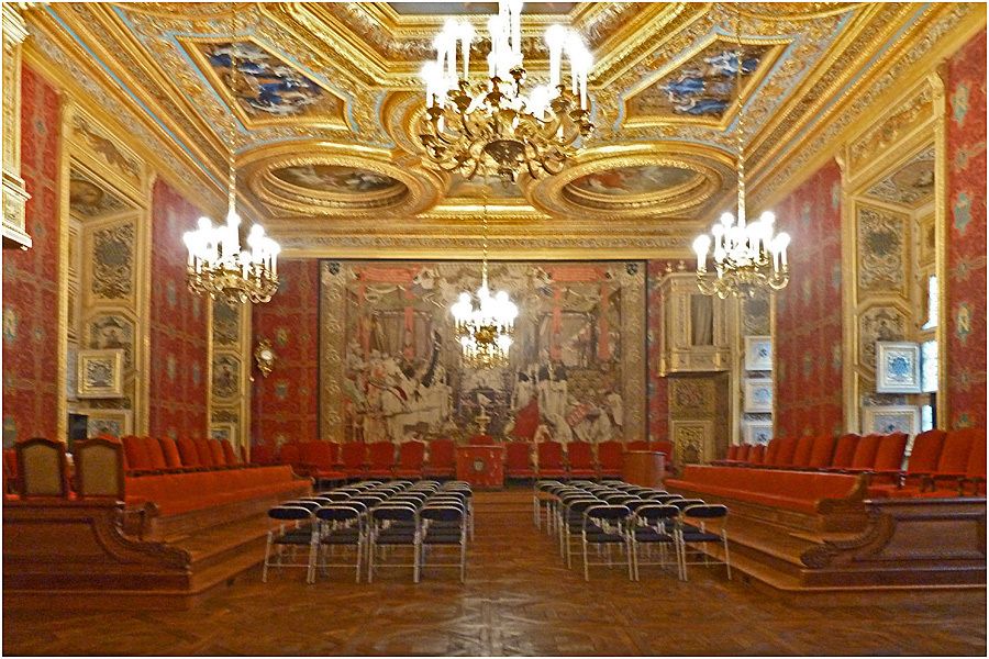 Parlement de Bretagne Rennes-  la Grande Chambre