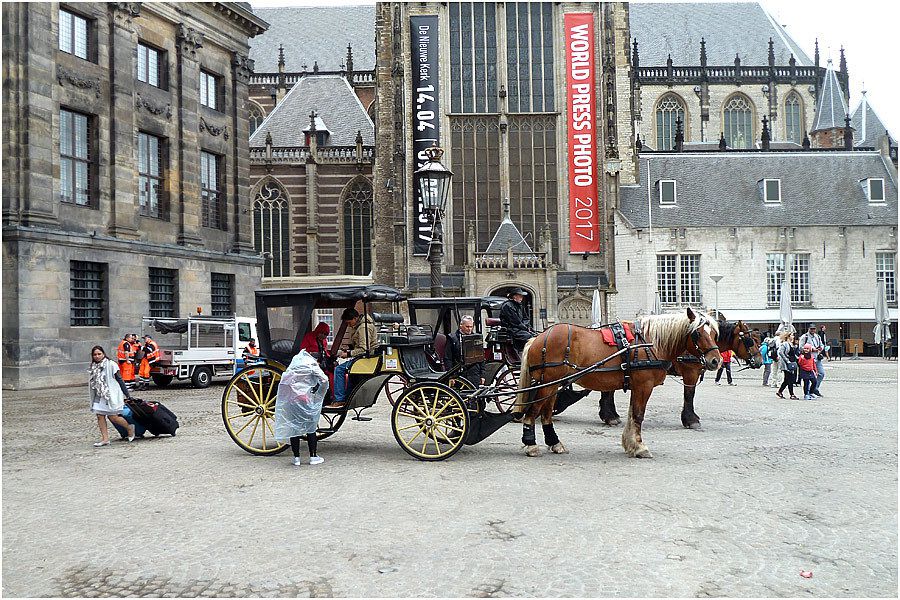 Amsterdam - la place Dam