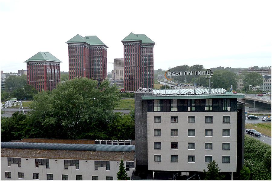 Vue de notre chambre au WestCord Fashion Hôtel - Amsterdam