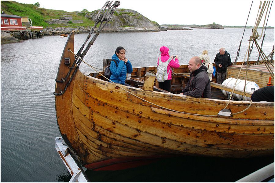 Costa Magica - Norvège - Andalsnes - la route de l'atlantique - bateau viking