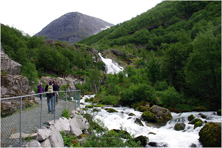 Costa Magica - Olden - randonnée vers le glacier de Briksdal