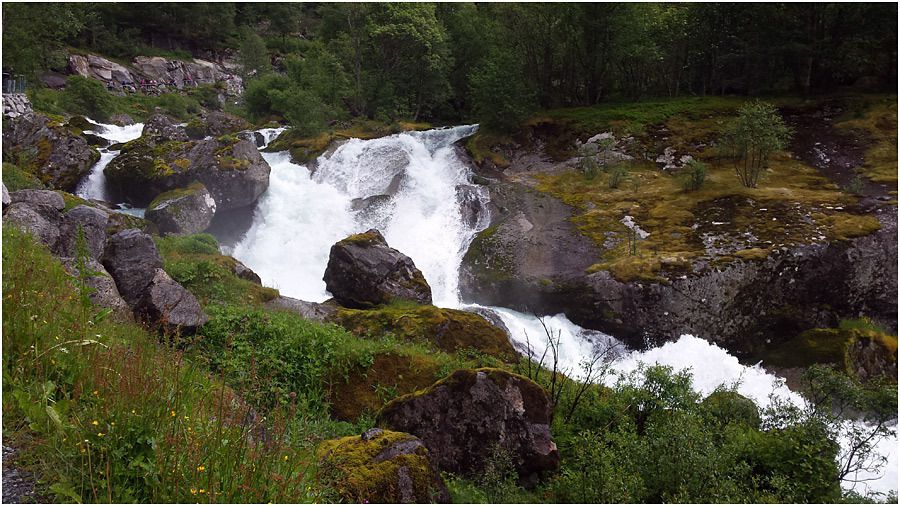 Costa Magica - Olden - randonnée vers le glacier de Briksdal