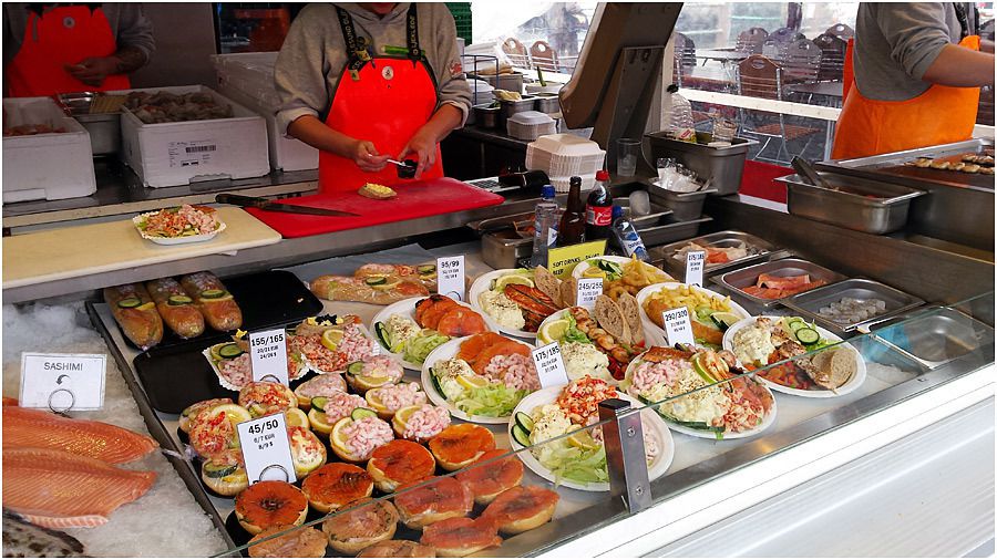Costa Magica - Bergen - le marché aux poissons