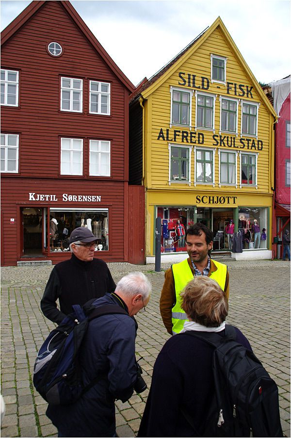 Costa Magica - Bergen - Bryggen - le quartier hanséatique