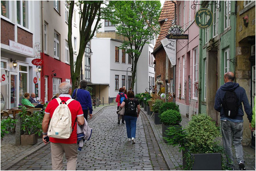 Costa Magica - croisière en Norvège - Visite de Brême - quartier du Schnoor