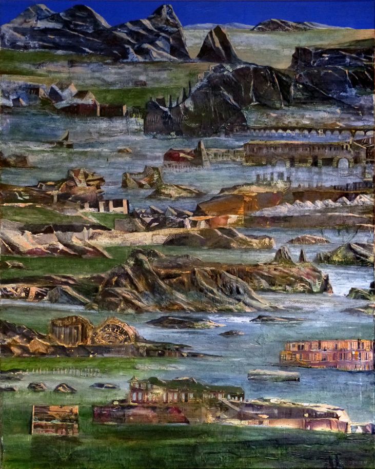 Peintures d'Yves Desvaux Veeska
