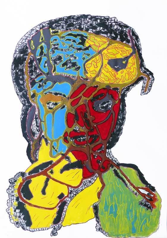 Peintures d'Elise Desvaux Nsongo