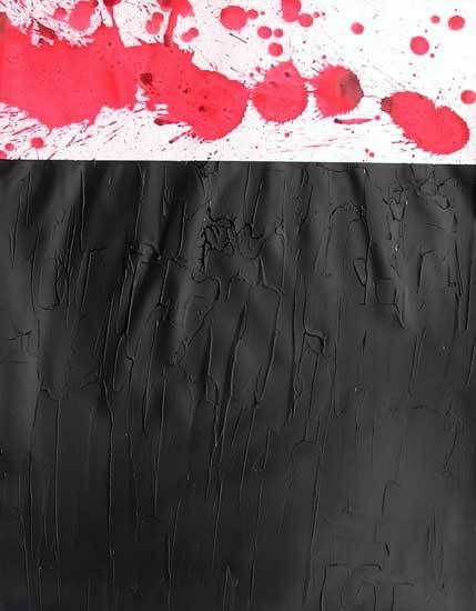 Stage Peindre en liberté avec Yves Desvaux Veeska - Peinture de Florence Barré