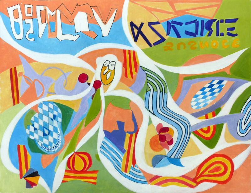 Peinture en neuf mois - Jacqueline Sabbah