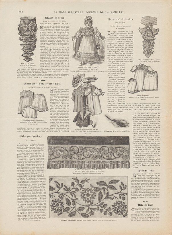 habits de poupée 1901