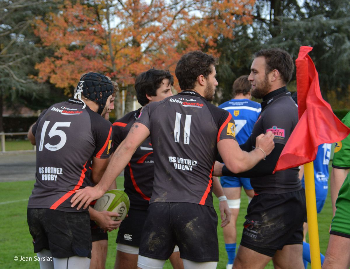 RUGBY : L'US ORTHEZ REMPORTE LE  DERBY FACE A MORLAAS (27-18)