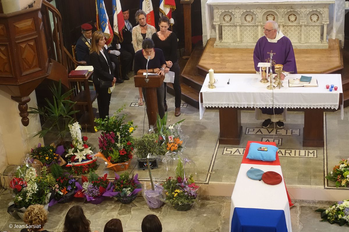 JASSES : La vallée d'Aspe a rendu un dernier hommage à  Marcel Minvielle... dans l'église où il avait été baptisé