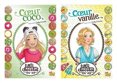 Les Filles au chocolat (BD), les 12 livres de la série