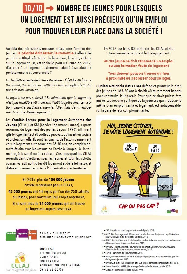 Jeunes, un logement, un avenir