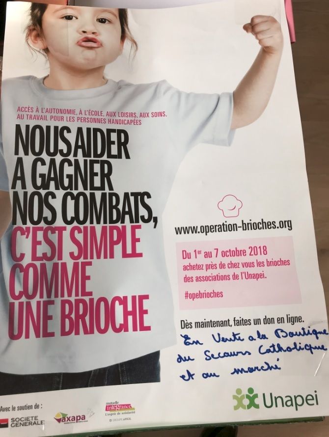 Vendredi, c'est le jour de la Brioche !