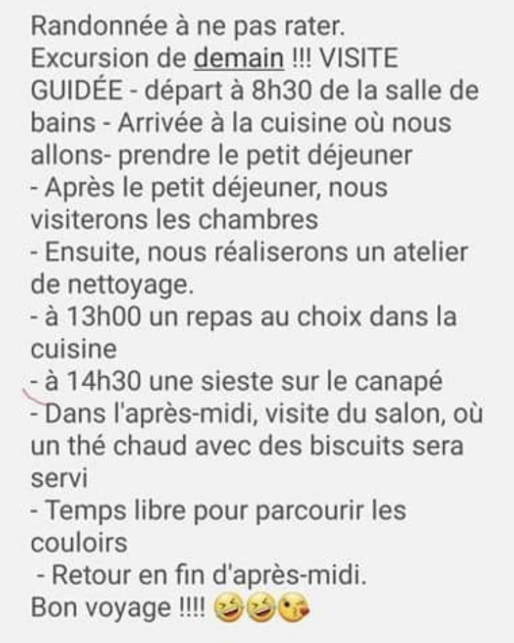 parce qu'un peu d'humour ne fait jamais de mal...