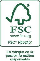 GOVA Distribution est certifié FSC sous le numéro FSC N002401