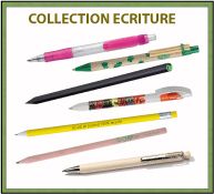 collection de stylos publicitaires