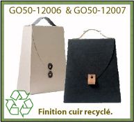 Porte-documents en carton 100 pour 100 recyclé - GO50-12006 & GO50-12007