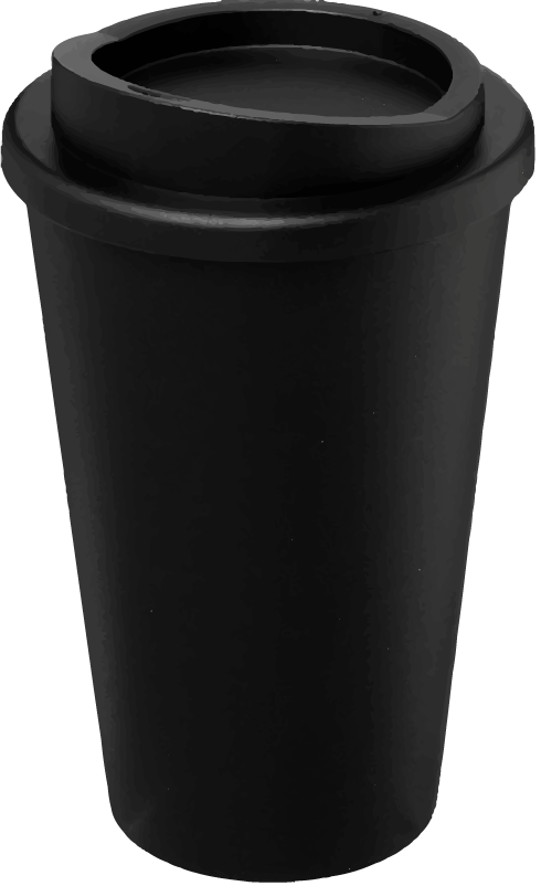 Gobelet mug isotherme de 350ml en plastique recyclé - GO12-210691