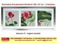 Faire encadrer une broderie