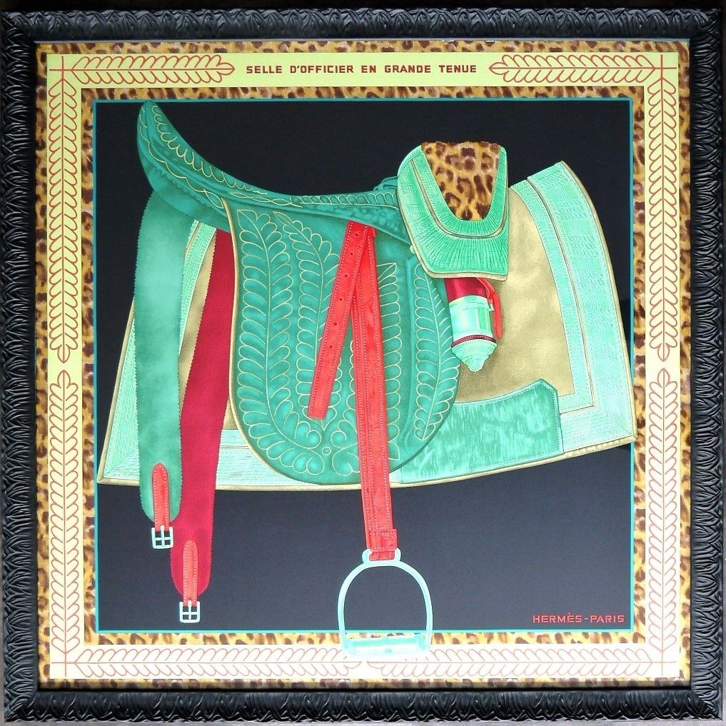 Faire encadrer un foulard ou un carté Hermes