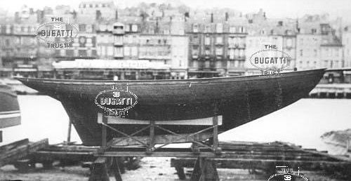 Yatch Barbara III c1935 Chantier Naval Bernard Macario Ettore Bugattie