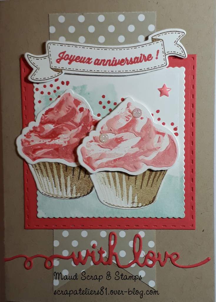 carte d'anniversaire pour ma maman - M scrap & stamps 81