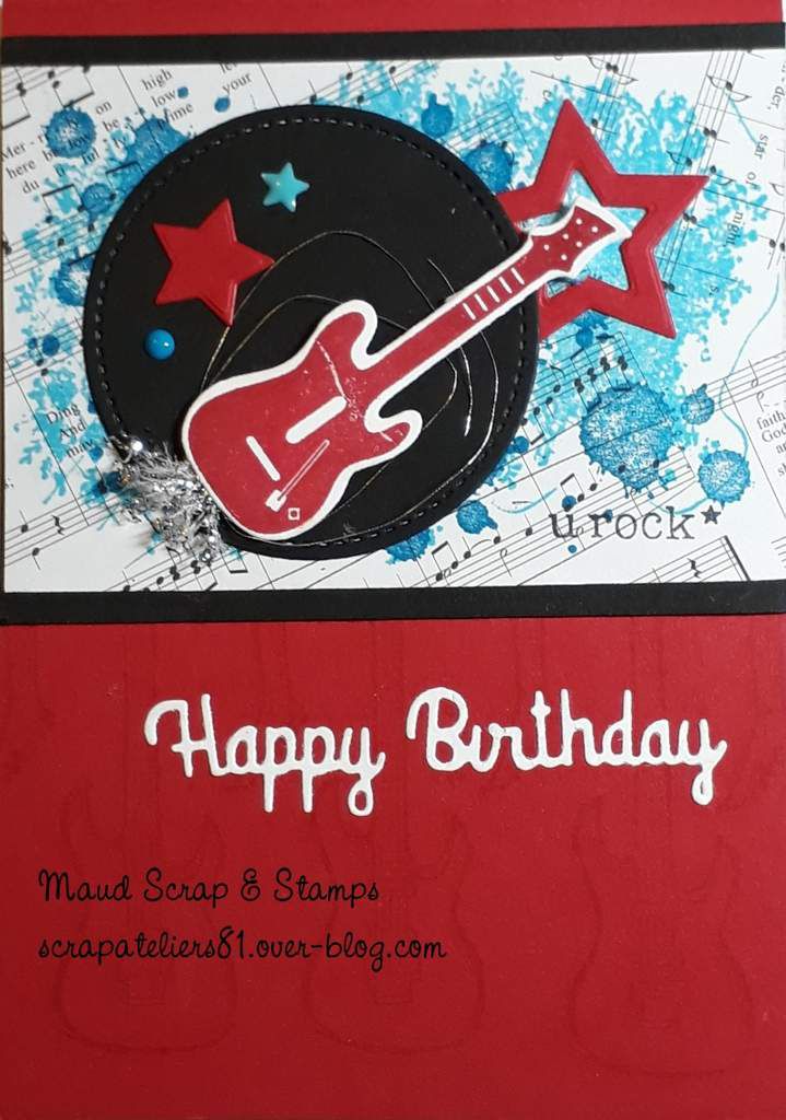 Une Carte D Anniversaire Pour Un Copain M Scrap Stamps 81